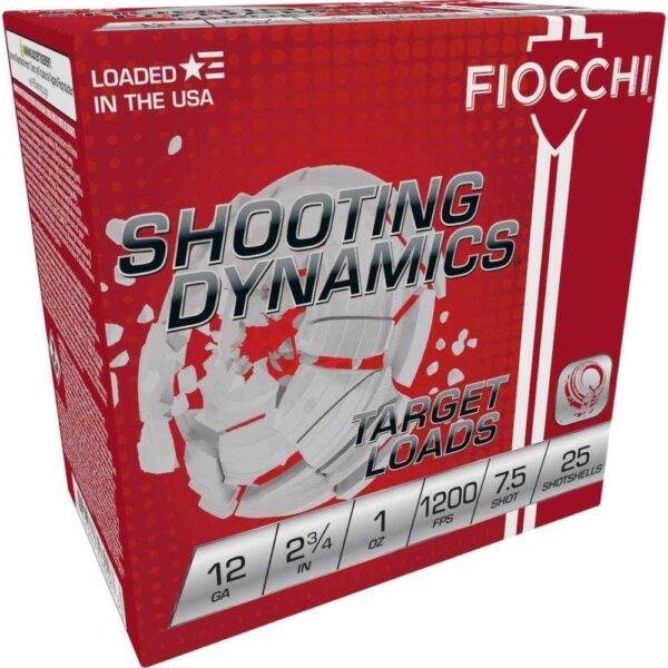 https3A2F2Fmedia.chattanoogashooting.com2Fimages2Fproduct2FXN12SD1H752FXN12SD1H75-1.jpg Fiocchi Exacta Heavy Shooting Dynamics Shotshells 12ga 2-3/4 in 1 oz 1200 fps #7.5 25/ct