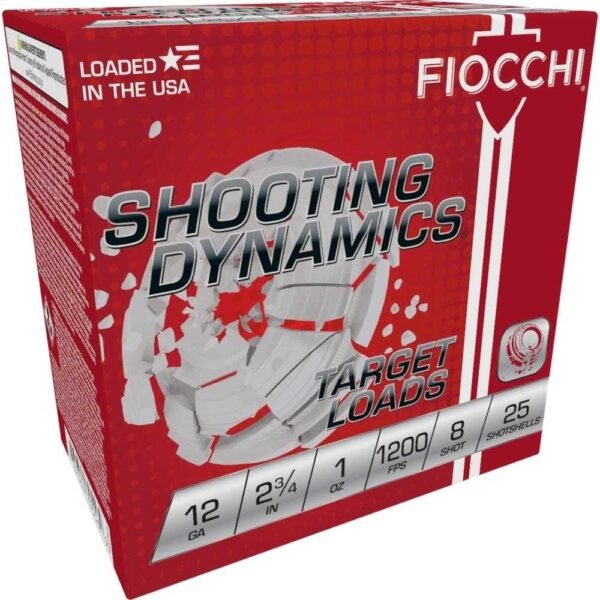 https3A2F2Fmedia.chattanoogashooting.com2Fimages2Fproduct2FXN12SD1H82FXN12SD1H8-1.jpg Fiocchi Exacta Heavy Shooting Dynamics Shotshells 12 ga 2-3/4 in 1oz 1200 fps #8 25/ct
