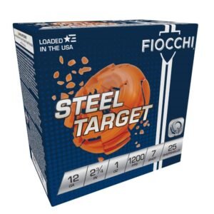 https3A2F2Fmedia.chattanoogashooting.com2Fimages2Fproduct2FXN12SLR72FXN12SLR7-1.jpg Fiocchi Target Steel Low Recoil Shotshells 12ga 2-3/4" 1oz 1200 fps #7 25/ct