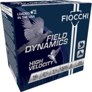 https3A2F2Fmedia.chattanoogashooting.com2Fimages2Fproduct2FXN16HV62FXN16HV6-1.jpg Fiocchi High-Velocity Hunting Load 16 ga 2 3/4" 3 1/8 dr 1 1/8 oz #6 1300 fps - 25/ct