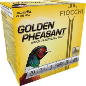 https3A2F2Fmedia.chattanoogashooting.com2Fimages2Fproduct2FXN20GP752FXN20GP75-1.jpg GOLDEN PHEASANT NP 20ga 2 3/4" 1oz #7.5 1245fps 25RD