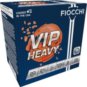 https3A2F2Fmedia.chattanoogashooting.com2Fimages2Fproduct2FXN20VIPH82FXN20VIPH8-1.jpg Fiocchi Exacta VIP Heavy Shotshells 20ga 2-3/4" 7/8oz 1250 fps #8 25/ct