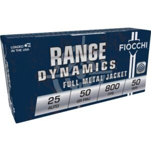 https3A2F2Fmedia.chattanoogashooting.com2Fimages2Fproduct2FXN25AP2FXN25AP-1.jpg Fiocchi Pistol Shooting Dynamics Handgun Ammunition .25 ACP 50 gr FMJ 800 fps 50/rd