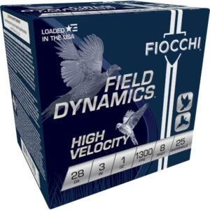 https3A2F2Fmedia.chattanoogashooting.com2Fimages2Fproduct2FXN283HV82FXN283HV8-1.jpg Fiocchi High Velocity Shotshells 28 ga 3" 1 oz 1300 fps #8 25/ct
