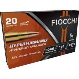 https3A2F2Fmedia.chattanoogashooting.com2Fimages2Fproduct2FXN3006HSC2F3006HSC-3D.jpg Fiocchi Hyperformance Hunt Rifle Ammunition .30-06 Sprg 180 gr SST 2675 fps 20/ct