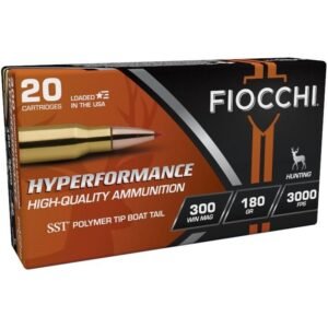 https3A2F2Fmedia.chattanoogashooting.com2Fimages2Fproduct2FXN300WMHSA2FXN300WMHSA-1.jpg Fiocchi Hyperformance Hunt Rifle Ammunition .300 Win Mag 180 gr SST 3000 fps 20/ct