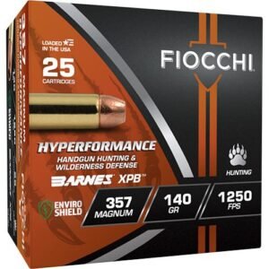 https3A2F2Fmedia.chattanoogashooting.com2Fimages2Fproduct2FXN357BA2FXN357BA.jpg Fiocchi Hyperformance Hunt Handgun Ammunition .357 Rem Mag 140gr HP 1250 fps 25/ct