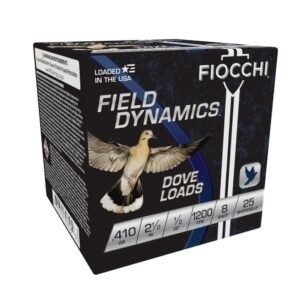 https3A2F2Fmedia.chattanoogashooting.com2Fimages2Fproduct2FXN410GT82FXN410GT8-1.jpg Fiocchi Lead Dove & Quail Shotshells .410ga 2-1/2 in 1/2oz #8 1200 fps 25/ct