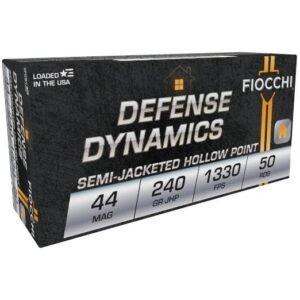 https3A2F2Fmedia.chattanoogashooting.com2Fimages2Fproduct2FXN44D5002FXN44D500-1.jpg Fiocchi Pistol Shooting Dynamics Handgun Ammunition .44 Mag 240 gr JHP 1330 fps 50/ct