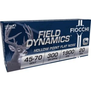 https3A2F2Fmedia.chattanoogashooting.com2Fimages2Fproduct2FXN4570B2FXN4570B-1.jpg Fiocchi Extrema Rifle Ammunition 45-70 Govt 300 gr JHC 1900 fps 20/ct
