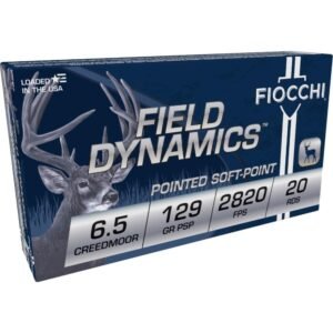https3A2F2Fmedia.chattanoogashooting.com2Fimages2Fproduct2FXN65CMB2FXN65CMB-1.jpg Fiocchi Shooting Dynamics Rifle Ammunition 6.5 Creedmoor 129 gr PSP 20/ct