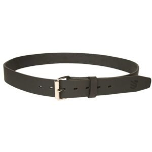 https3A2F2Fmedia.chattanoogashooting.com2Fimages2Fproduct2FXO410244BN2FXO410232BN.jpg Blackhawk EDC Gun Belt - Std Buckle Brown Leather 44 / 48 Hang Tag