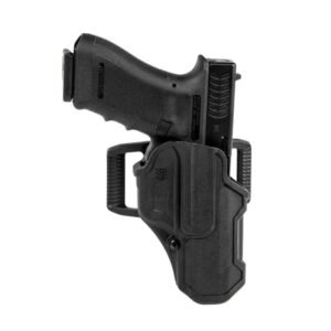 https3A2F2Fmedia.chattanoogashooting.com2Fimages2Fproduct2FXO410761ABKR2FXO4107-1_11.jpg Blackhawk T-Series Level 2 Compact Holster for Sig P320/P250/M17/M18 Black RH