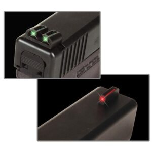 https3A2F2Fmedia.chattanoogashooting.com2Fimages2Fproduct2FXRTG131G22FXRTG131G2.jpg Truglo Fiber-Optic Sights (High) Fit Glock 20 21 25 28 29 30 31 32 37 40 and 41 - Front Red/Rear Green
