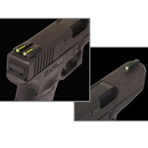 https3A2F2Fmedia.chattanoogashooting.com2Fimages2Fproduct2FXRTG131XTY2FXRTG131XTY.jpg Truglo TFO Tritium/Fiber-Optic Day/Night Sights Fits Springfield XD XDM (excluding 5.25" Comp Series) and XDS - Front Green/Rear Yellow