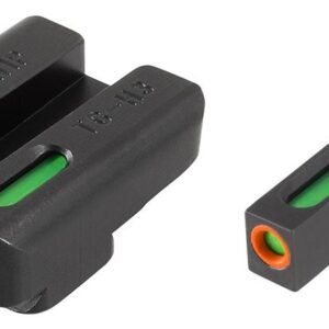 https3A2F2Fmedia.chattanoogashooting.com2Fimages2Fproduct2FXRTG13FN1PC2FXRTG13FN1PC.jpg Truglo TFX Pro Tritium/Fiber-Optic Day/Night Sights Fit FNH FNP-9|FNX-9|FNS-9|FNS-9 Compact - Front Outline Orange/Rear Green