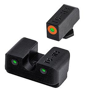 https3A2F2Fmedia.chattanoogashooting.com2Fimages2Fproduct2FXRTG231G1C2FXRTG231G1C.jpg Truglo Tritium Pro Night Low Sight Set - For Glock 17 / 17L 19 22 23 24 26 27 33 34 35 38 39 45 (Excluding M.O.S. models)