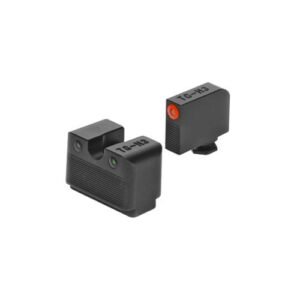 https3A2F2Fmedia.chattanoogashooting.com2Fimages2Fproduct2FXRTG231G2MC2FXRTG231G2MC.jpg Truglo Tritium Pro Sight Set Green with Orange Front and Green Back for Glock
