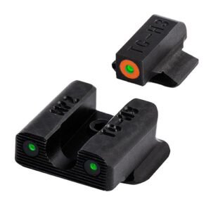 https3A2F2Fmedia.chattanoogashooting.com2Fimages2Fproduct2FXRTG231MP2C2FXRTG231MP2C.jpg Truglo Tritium Pro Night Sight Set For S&W Bodyguard - Orange