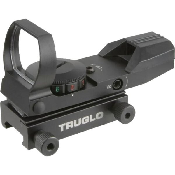 https3A2F2Fmedia.chattanoogashooting.com2Fimages2Fproduct2FXRTG8360B2FXRTG8360B_1.jpg Truglo Dual Color Open Red Dot Sight 24x34mm Multi Reticle Illuminated Black