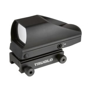 https3A2F2Fmedia.chattanoogashooting.com2Fimages2Fproduct2FXRTG8380B2FXRTG8380B.jpg Truglo Tru-Brite Multi-Reticle Dual Color Open Red Dot Sight 24mmx34mm Window Multi-Reticle Black Clamshell