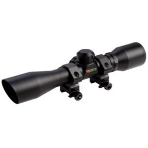 https3A2F2Fmedia.chattanoogashooting.com2Fimages2Fproduct2FXRTG8504BD2FXRTG8504BD_1.jpg Truglo Compact Rimfire & Shotgun Rifle Scope - 4x32mm Diamond Ballistic 22.5' 5" Black