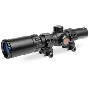 https3A2F2Fmedia.chattanoogashooting.com2Fimages2Fproduct2FXRTG8514BC2FXRTG8514BC.jpg Truglo Tru-Brite 30 Hunter Rifle Scope - 1-4x24mm 30mm CIR Rings Matte Black