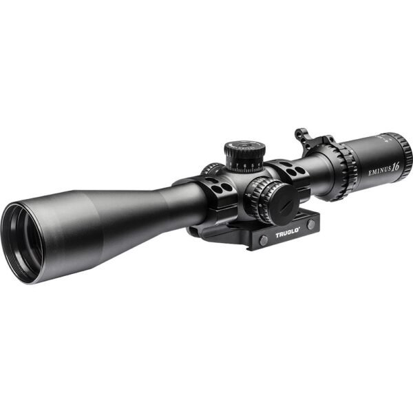 https3A2F2Fmedia.chattanoogashooting.com2Fimages2Fproduct2FXRTG8541TLR2FXRTG8541TLR-1.jpg Truglo EMINUS16 Rifle Scope - 4-16x44mm SF 30mm Illum. TacPlex Reticle w/ APTUS-M1 Mount Black