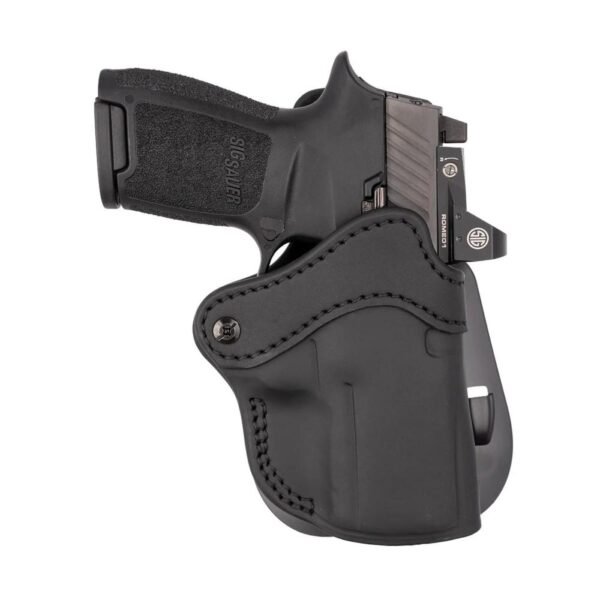 https3A2F2Fmedia.chattanoogashooting.com2Fimages2Fproduct2FXTORPDH21SBLR2FXTORPDH21SBLR-1.jpg 1791 Optic Ready OWB Paddle Holster Size 2.1 Stealth Black RH