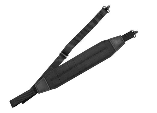 https3A2F2Fmedia.chattanoogashooting.com2Fimages2Fproduct2FXUGTSL1202FXUGTSL120.jpg Grovtec Molle Padded Sling with Push Button Swivels Black