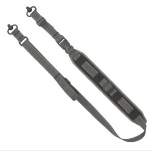 https3A2F2Fmedia.chattanoogashooting.com2Fimages2Fproduct2FXUGTSL1282FXUGTSL128.jpg Grovtec QS 2-Point Sentinel Sling with Push Button Swivels Wolf Grey