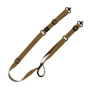 https3A2F2Fmedia.chattanoogashooting.com2Fimages2Fproduct2FXUGTSL1352FXUGTSL135-1.jpg Grovtec QS 2-Point Sabre Rifle Sling with Push Button Swivels Coyote Brown