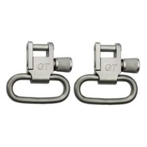 https3A2F2Fmedia.chattanoogashooting.com2Fimages2Fproduct2FXUGTSW032FXUGTSW03-1.jpg Grovtec 1" Locking Swivel Set Silver 2/ct