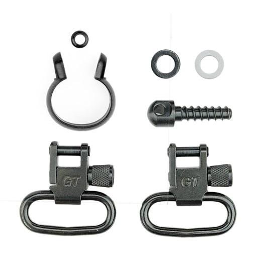 https3A2F2Fmedia.chattanoogashooting.com2Fimages2Fproduct2FXUGTSW412FXUGTSW41-1.jpg Grovtec One Piece Barrel Band Swivel Sets .645" to .660" Black