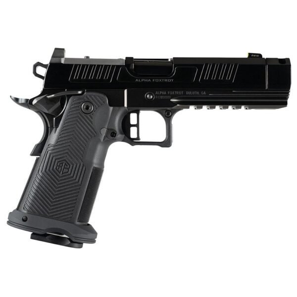https3A2F2Fmedia.chattanoogashooting.com2Fimages2Fproduct2FXXAA39X1QIGPDBK192FXXAA39X1QIGPDBK19-1.jpg Alpha Foxtrot AF1911 Romulus OR Handgun 9mm Luger 20rd Magazines (2) 3.5" Threaded Barrel Black