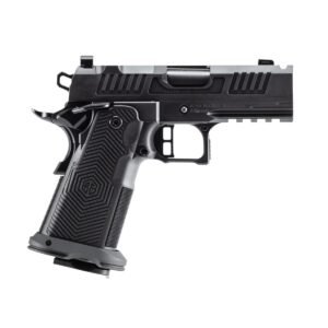 https3A2F2Fmedia.chattanoogashooting.com2Fimages2Fproduct2FXXAA39X1QIHXDBK19NVC2FXXAA39X1QIHXDBK19NVC-R-.jpg Alpha Foxtrot AF1911-ROMULUS 9MM 17 and 20 Rd Magazines (1 Each) 3.5" Ported Barrel DLC Black MOS Optic Cut