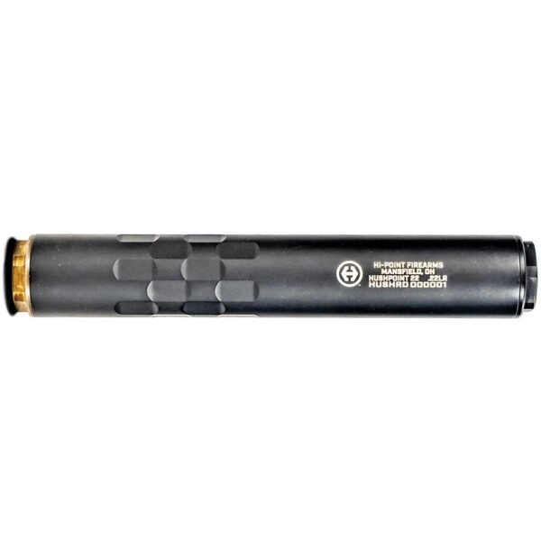 https3A2F2Fmedia.chattanoogashooting.com2Fimages2Fproduct2FYHHP222FYHHP22-1.jpg Hi-Point Hush Point Suppressor .22 LR 6.19" 1/2x28 Thread Black