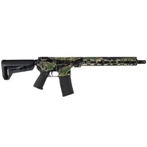 Shark Coast Tactical "Tiger Stripe" Rifle 5.56mm 30rd Magazine 16" Barrel 15" MLOK Handguard