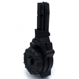https3A2F2Fmedia.chattanoogashooting.com2Fimages2Fproduct2FZMDRMA1092FZMDRMA109-1.jpg Promag Shadow Systems CR920 Handgun Magazine Drum Black 9mm Luger 30/rd