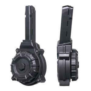 ProMag Handgun Drum Magazine For Glock 17/19 Black Polymer 9mm L ProMag Handgun Drum Magazine For Glock 17/19 Black Polymer 9mm Luger 50/rd