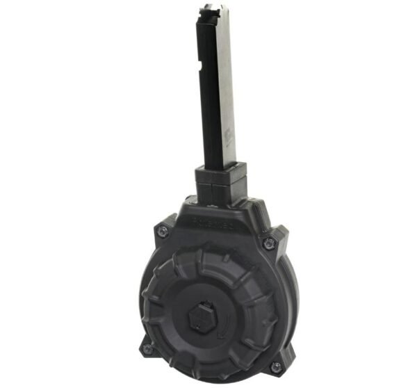 https3A2F2Fmedia.chattanoogashooting.com2Fimages2Fproduct2FZMDRMA182FZMDRMA18.jpg Promag Hi-Point 4595TS Magazine .45 ACP Black Polymer Drum 40/rd