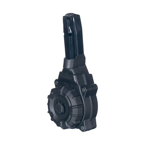 https3A2F2Fmedia.chattanoogashooting.com2Fimages2Fproduct2FZMDRMA322FZMDRMA32.jpg Promag Handgun Drum Magazine Fits Sig Sauer P365/P365XL 9mm - Black Polymer 50/rd
