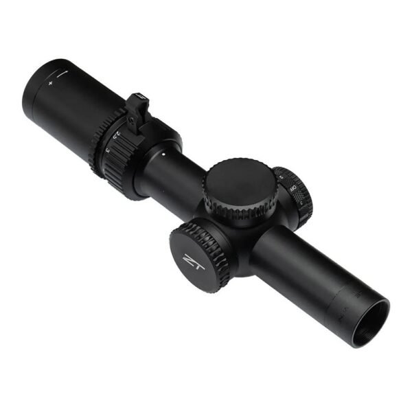 https3A2F2Fmedia.chattanoogashooting.com2Fimages2Fproduct2FZOVG1424IR2FVG1424-IR-1B.jpg ZeroTech VENGEANCE LPVO Rifle Scope 1-4x24 30mm RAR reticle Illum