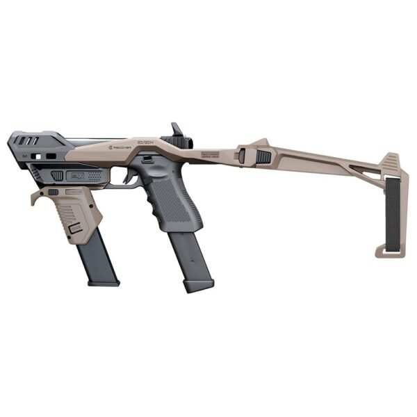 https3A2F2Fmedia.chattanoogashooting.com2Fimages2Fproduct2FZS2020NSLX022FZS2020NSLX02-1.jpg Recover Tactical 20/20N Stabilizer Kit with Brace Tan