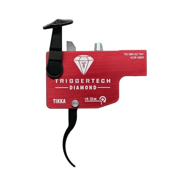 TriggerTech Tikka Diamond Trigger 4-32 oz Curved RH Black