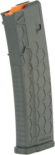 hx1530ar15s2gry_left_2.jpg HEXMAG MAGAZINE AR-15 5.56X45 - 15RD GRAY POLYMER SERIES 2