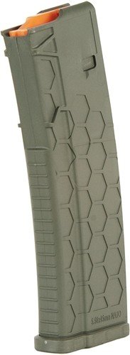 hx1530ar15s2odg_left_2.jpg HEXMAG MAGAZINE AR-15 5.56X45 - 15RD OD GREEN POLYMER SERIES 2