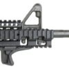 kag1913blk_on-gun_1.jpg BCM ANGLED GRIP BLACK - FITS PICATINNY RAILS