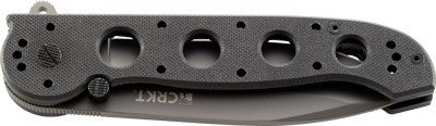 m2104g_closed_1.jpg CRKT M21-04G 3.875" DEEP - BELLIED BLACK SPEAR POINT