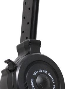 mag191128.jpg IVER JOHNSON MAGAZINE 1911 FS - 45ACP 28RD DRUM BLACK